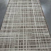 1,20м Доріжка без ворсу бежева абстракція на гумовій основі, не ковзає Flex 19171/111