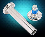 Вісь болтова 6×30 мм для колеса самоката, роликів, валізи, фото 3