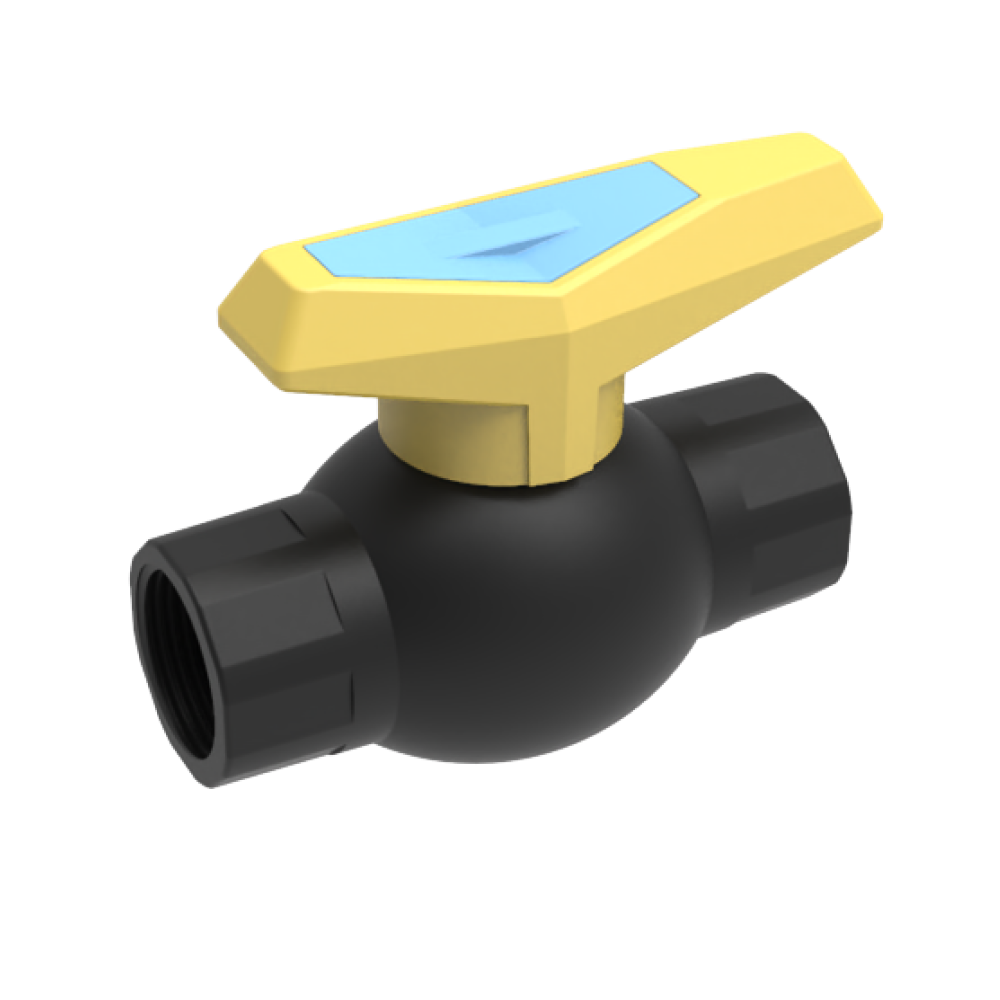 Кран кульовий D25 ВВ 3/4"х3/4" (РР), фото 1