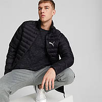 Куртка спортивна чоловіча Puma PackLITE Jacket Men 849356 01 (чорна, осінь-зима, термо, синтетика, лого пума)