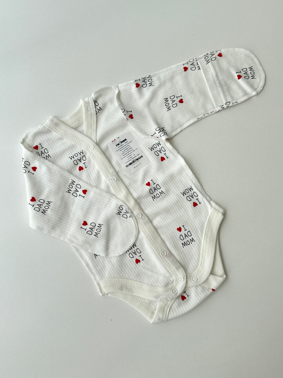 Напівкомбінезон-боді в інтерлоці 56р, фото 1