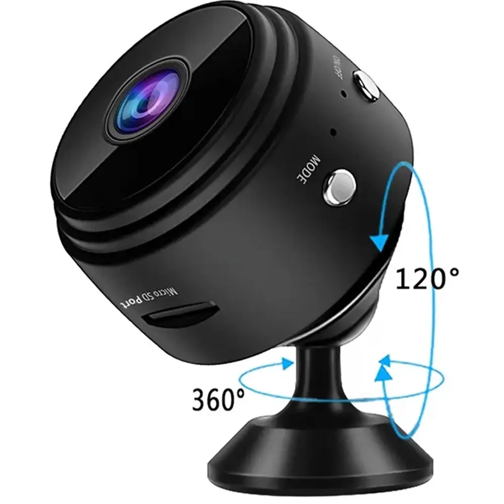 Міні-камера відеоспостереження A9 з Wi-Fi, Full HD / Бездротова IP камера на акумуляторі, фото 1