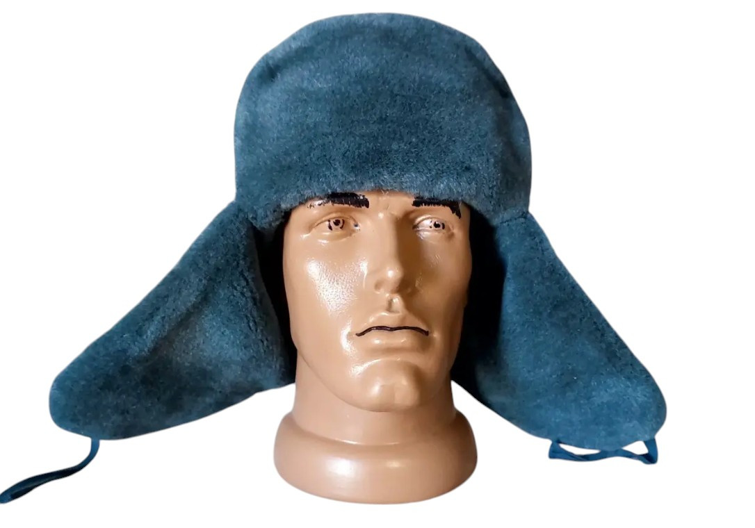 Шапка-вушанка СРСР оригінал — армійська зимова 56 розмір