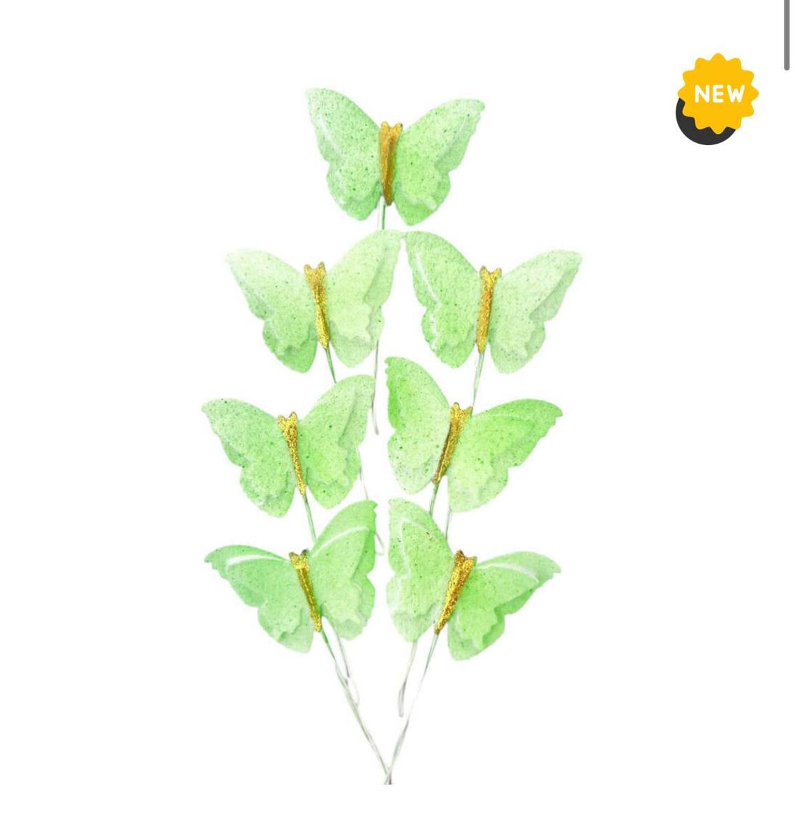 Вафельний декор "Метепики лайм" 7шт, фото 1