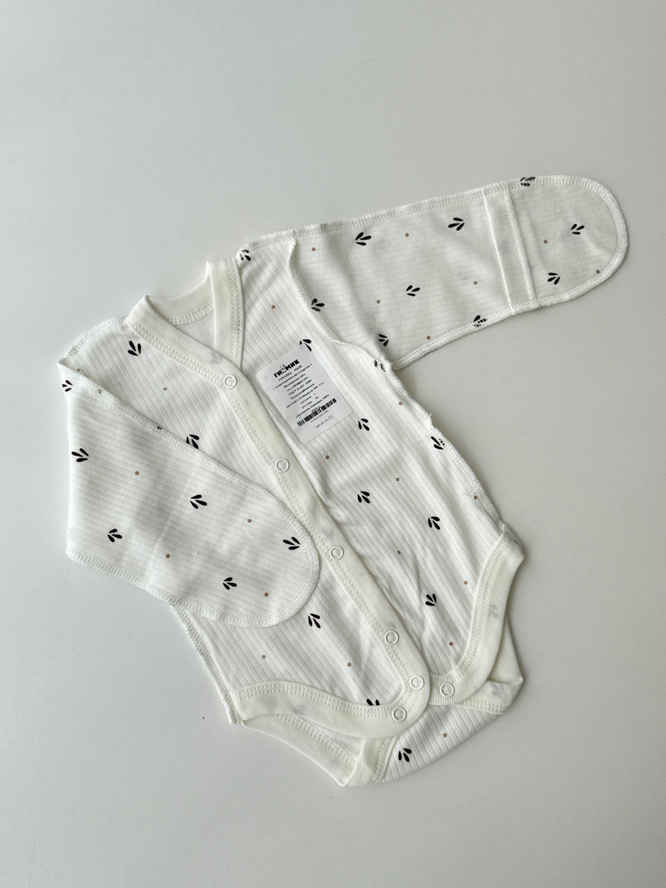 Напівкомбінезон-боді в інтерлоці 56р, фото 1