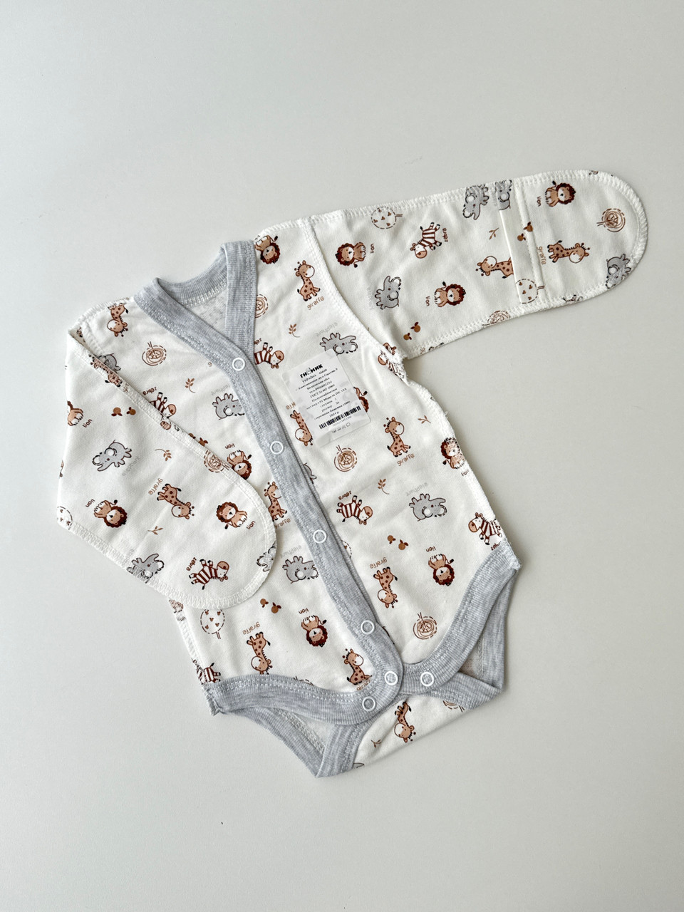 Напівкомбінезон-боді з начосом 56р, фото 1