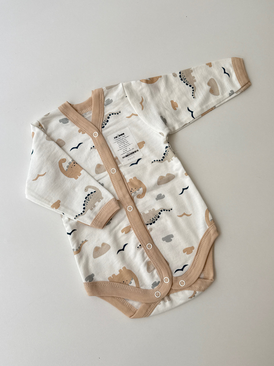 Напівкомбінезон-боді з начосом 62р, фото 1