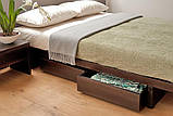 Ліжко двоспальне "Затока" з натурального дерева для готелів, фото 6