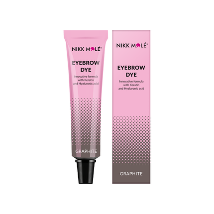 Фарба Nikk Mole Graphite для брів і вій, фото 1