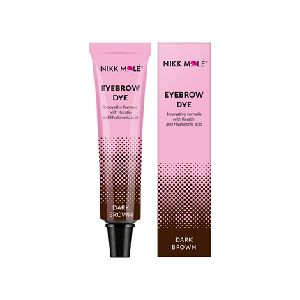 Фарба для брів і вій Nikk Mole Dark Brown, фото 1