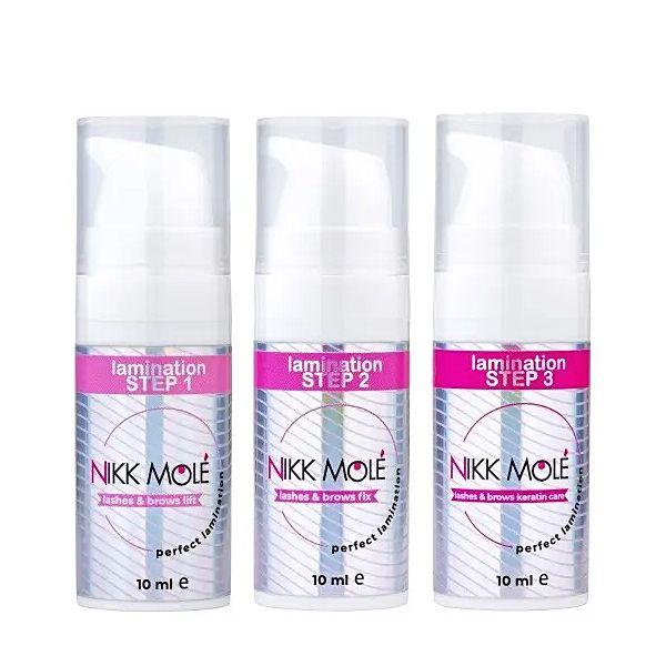 Набір складів Nikk Mole для ламінування брів і вій 10 мл