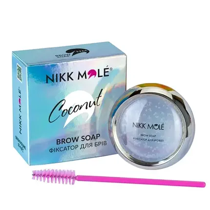 Фіксатор для брів Nikk Mole Brow Soap Кокос, 15 г, фото 1