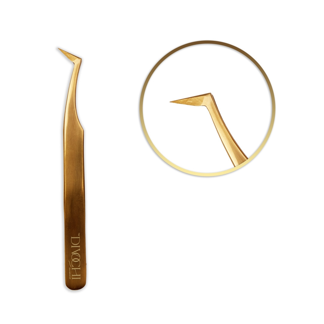 Пінцет чобіток Divochi Gold F