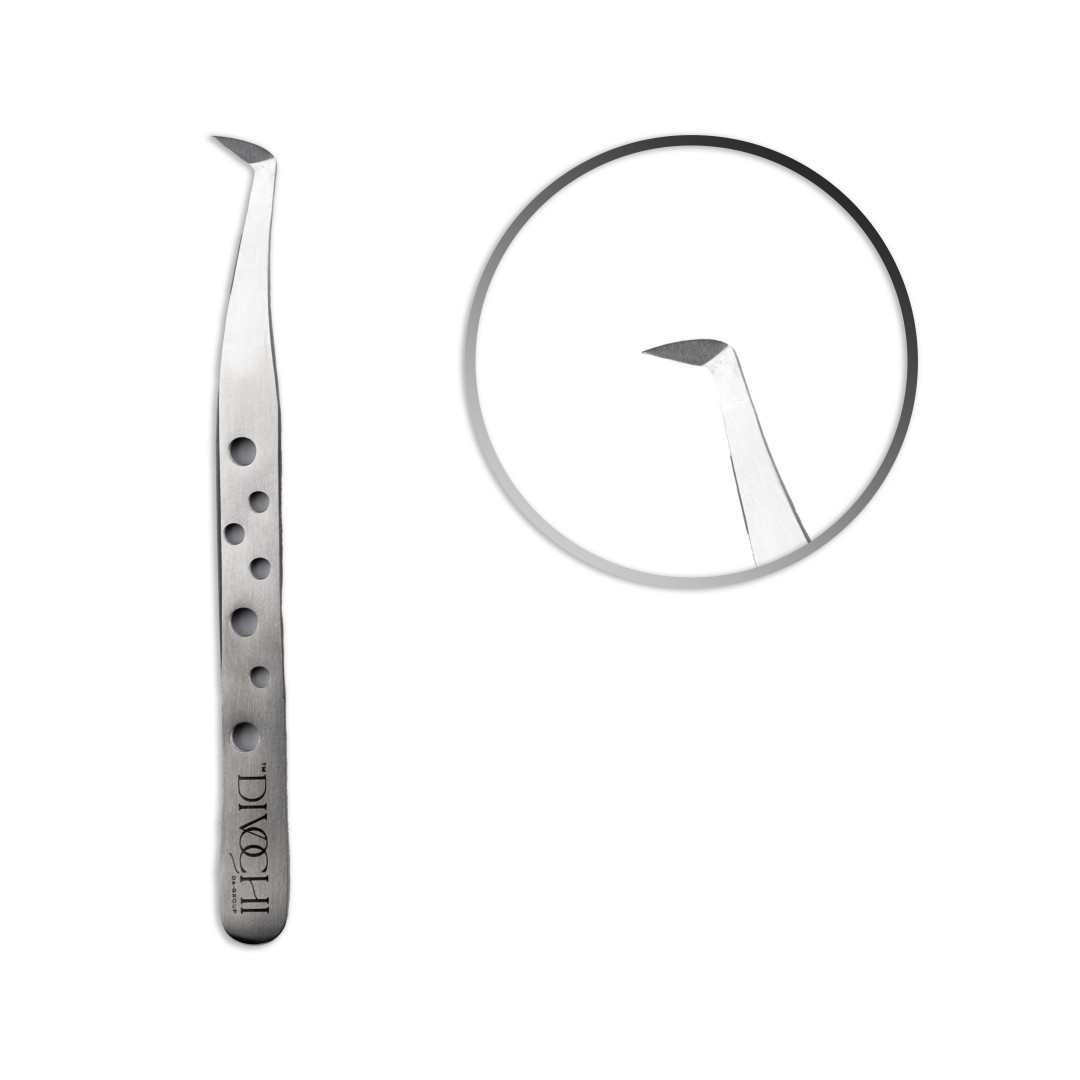 Пінцет круглий чобіток Divochi Satin B