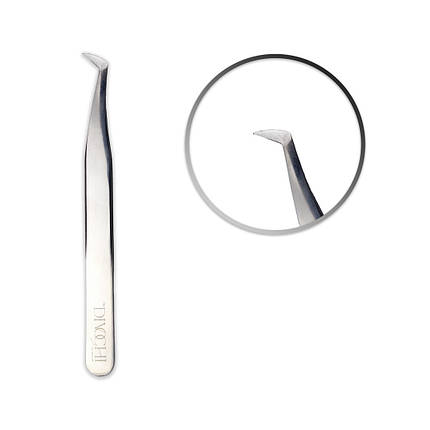 Пінцет круглий чобіток Divochi Mirror B, фото 1