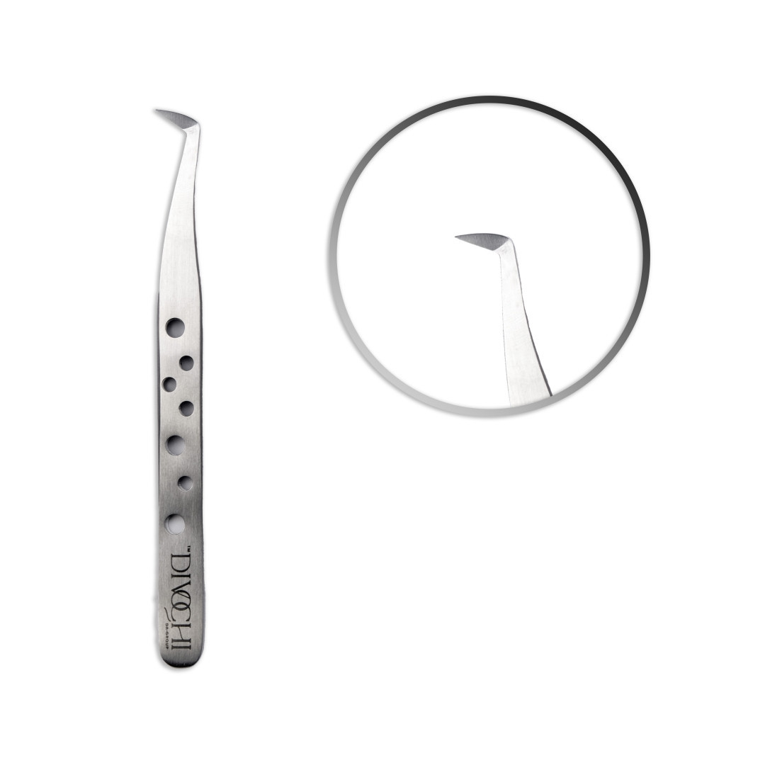 Пінцет круглий чобіток Divochi Satin A