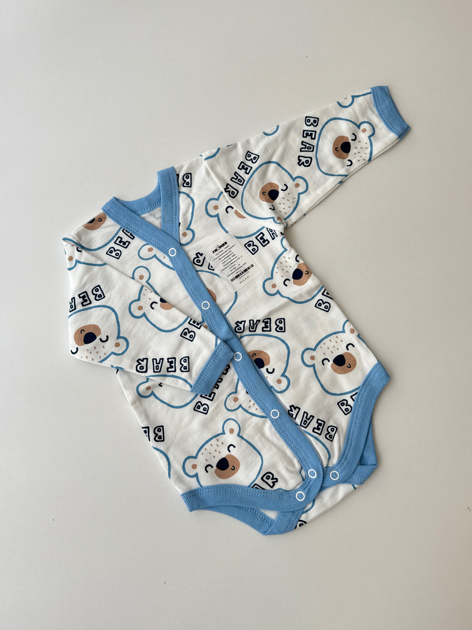 Напівкомбінезон-боді з начосом 68р, фото 1