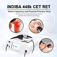 Апарат Indiba Tecar Thermo Therapy 448kHz RET CET RF для ліфтингу, схуднення та зняття болю, фото 3