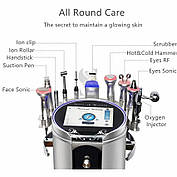 Апарат 10 в 1 Aqua Peel для омолодження шкіри та глибокого очищення обличчя, фото 5