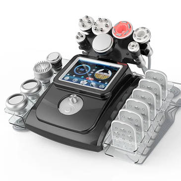 Багатофункціональний апарат SVS 11 в 1 RF-кавітації схуднення, підтяжка шкіри, догляд за тілом і обличчям, фото 1