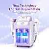 Професійний 6 в 1 воднево-кисневий апарат для обличчя SVS — мікродермабразія, біоліфтинг і бульбашковий догляд, фото 6