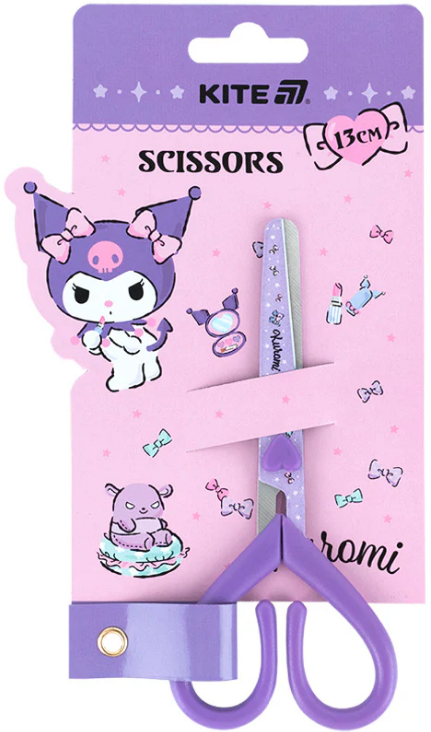 Ножиці дит. "Kite" №HK25-121 Kuromi 13см(12)(288), фото 1