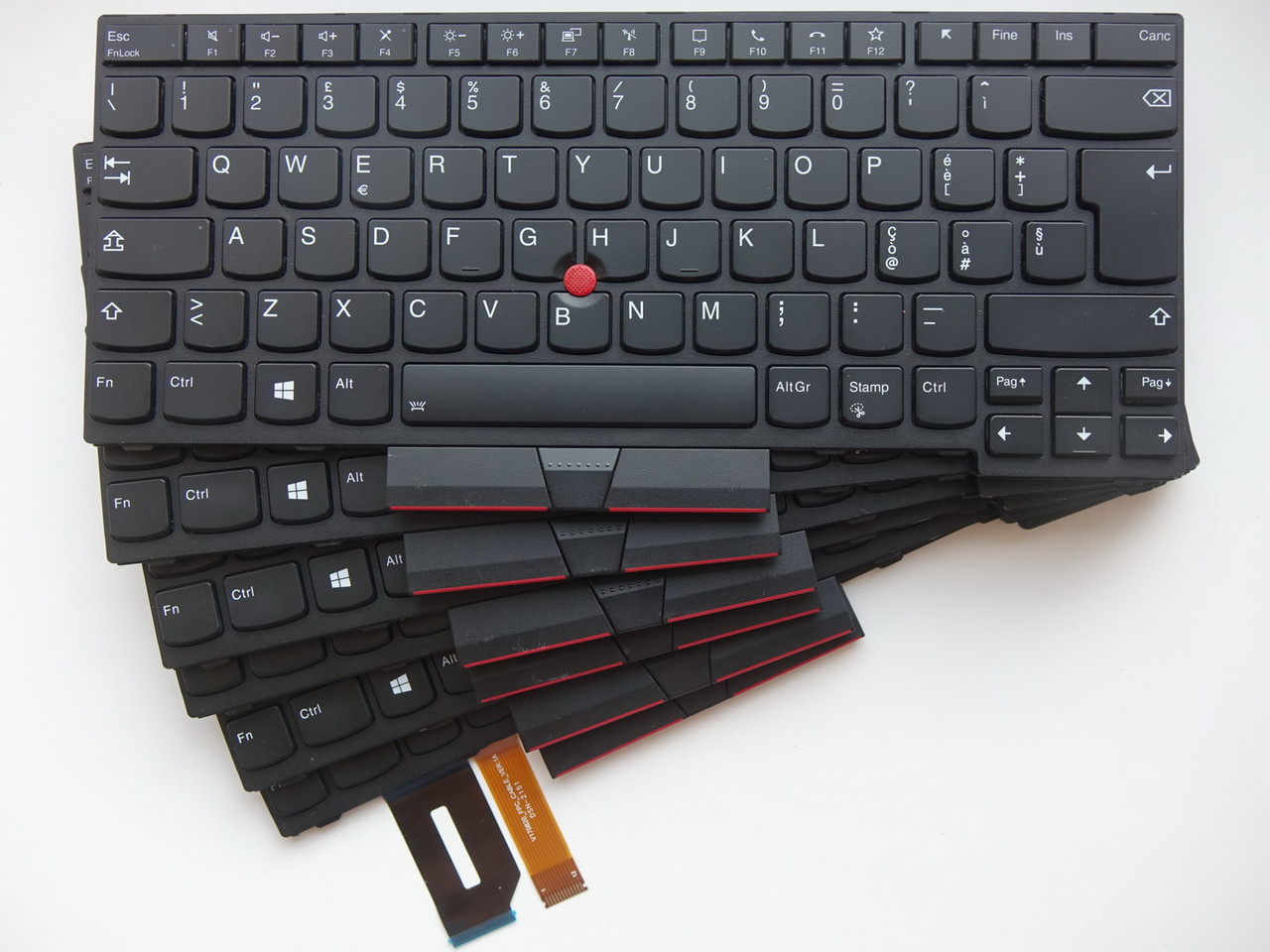 Клавіатура Lenovo L380, L390, L480, T480S, L490, T490, T495, R480, E480, E485, E490, E495, P14s, T14 G1 G2, фото 1