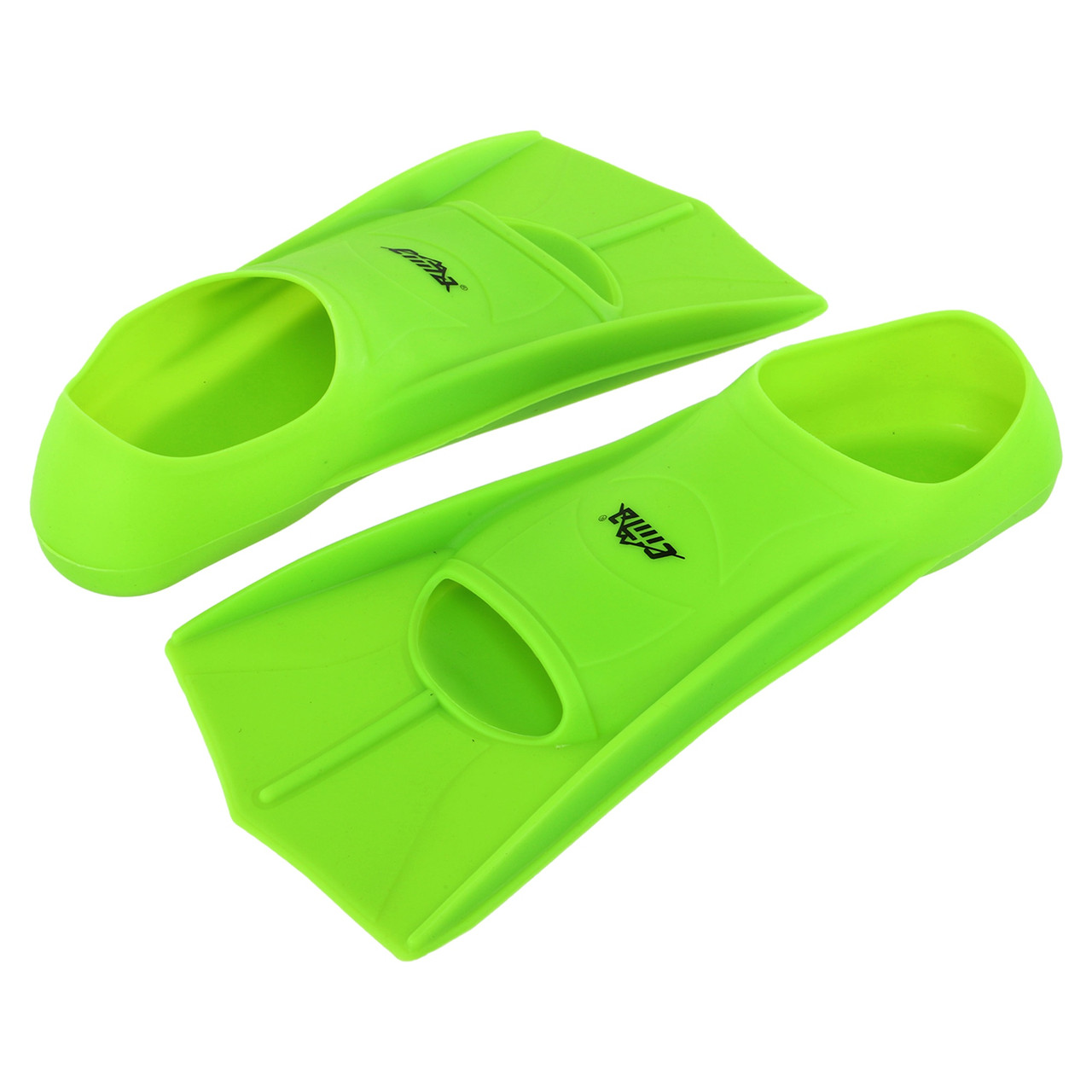 Ласти для тренувань в басейні короткі із закритою п'ятою CIMA PL-7035 Салатовий 27-29, фото 1