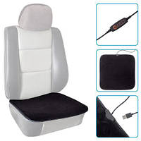 Накладка на сидіння. VH-0509 (42х40 см) з підігрівом. 5V USB