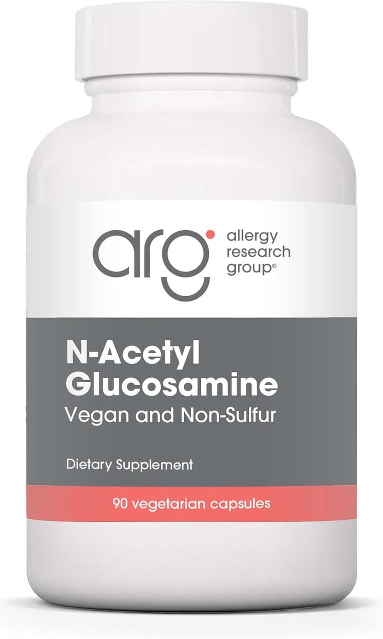 Allergy Research N-Acetyl Glucosamine / N-ацетил глюкозамін NAG веганський без сірки 90 капсул