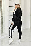 Костюм велюровий спортивний у кольорах 9966, фото 6