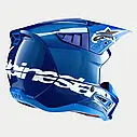 Шолом Alpinestars Supertech M5 Corp, Blue, XS, фото 6