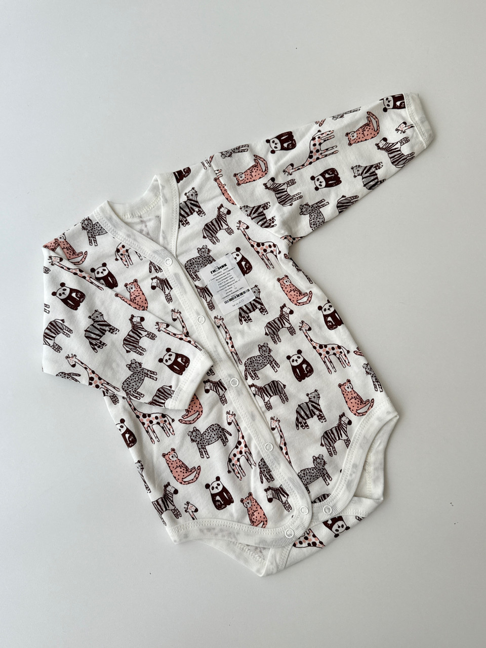 Напівкомбінезон-боді з начосом 74р, фото 1