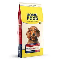 Сухий корм для собак малих порід гіпоалергенний Home Food Mini Качка та індичка 10 кг