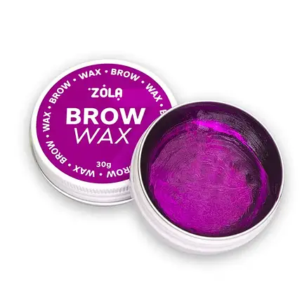 Професійний віск для фіксації брів Zola 30 г  ідеальне укладання та ефект ламінування, фото 1