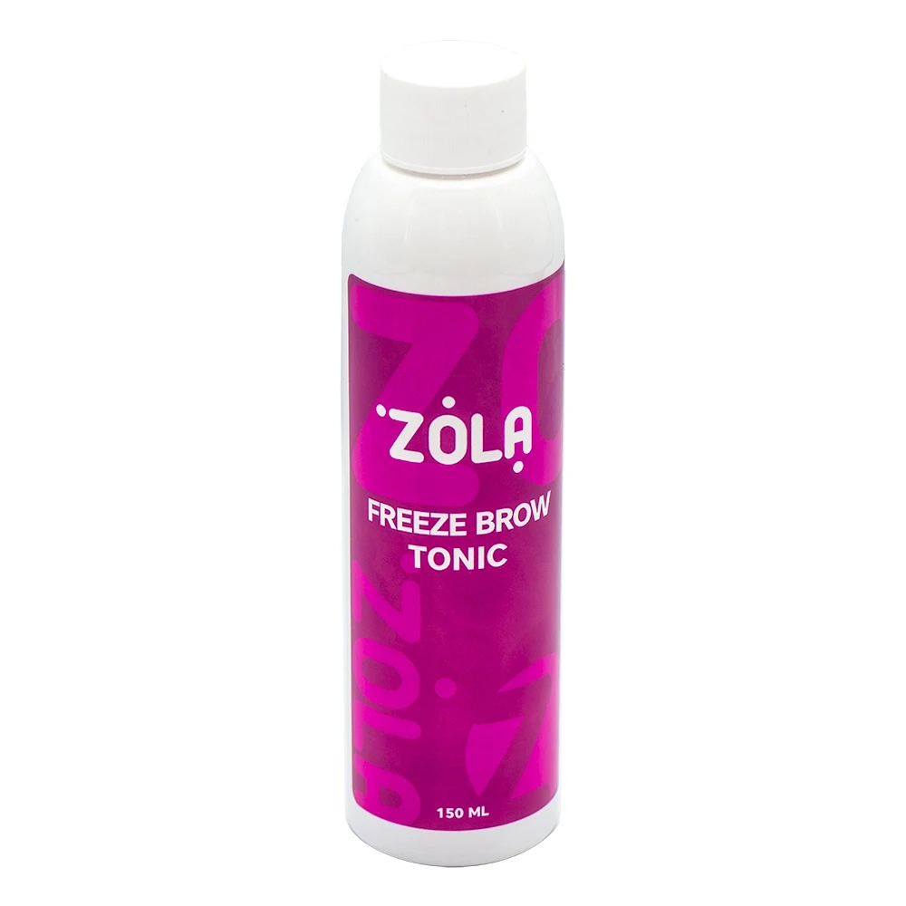 Охолоджувальний тонік для брів Zola Freeze Brow Tonic  ідеальний засіб для догляду та підготовки шкіри перед корекцією