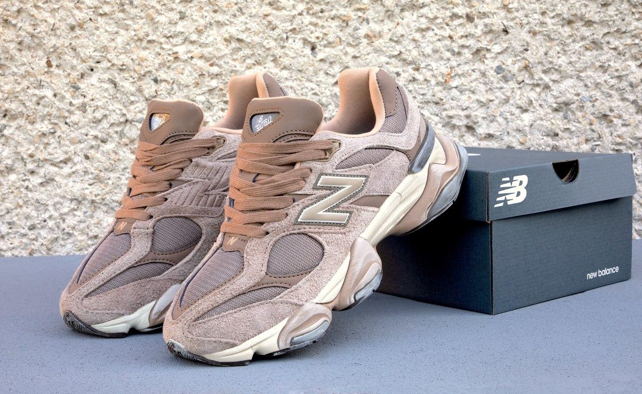 Чоловічі бежеві Кросівки New Balance 9060, фото 1