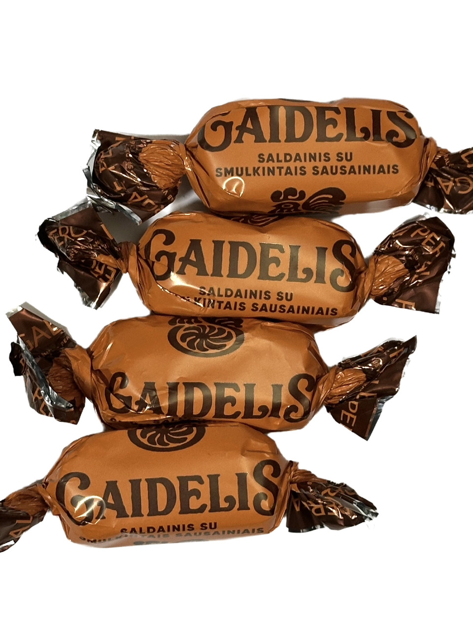 Цукерки PERGALE GAIDELIS вершково молочні з хрусткого печива 1кг