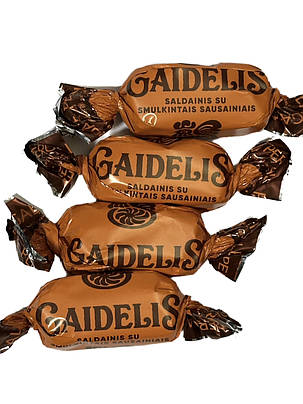 Цукерки PERGALE GAIDELIS вершково молочні з хрусткого печива 1кг, фото 1
