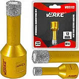 VERKE Алмазні коронки M14 12MM V05112, фото 3