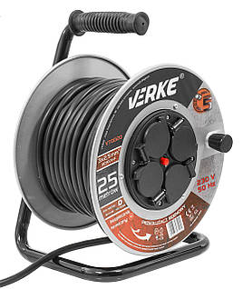 VERKE Подовжувач  3x1.5mm2  25M V70020