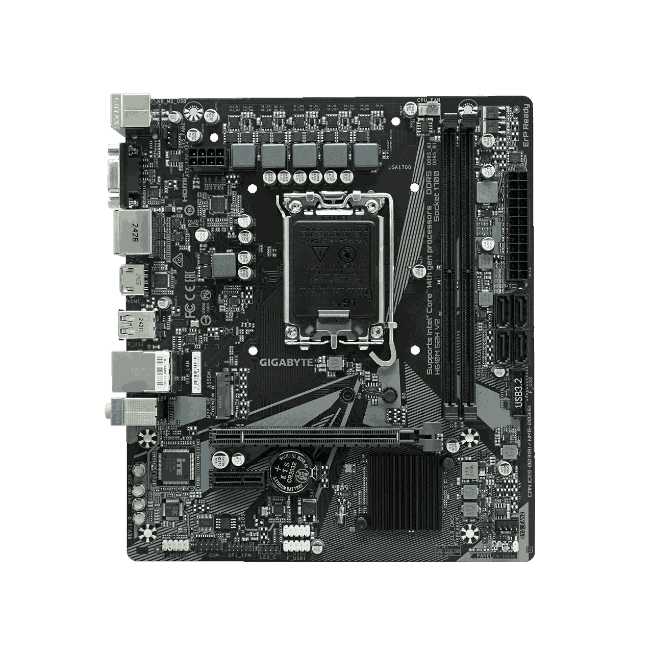 Материнська плата Gigabyte H610M S2H V2 LGA 1700 (H610M S2H V2)