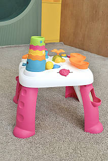 Розвиваючий ігровий столик QX 91161 E, Рожевий