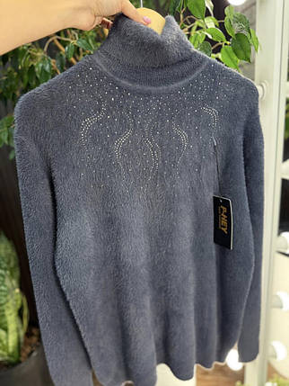 Розкішний жіночий светр, тканина "Альпака" 54, 56, 58, 60, 62, 64 розмір 54, фото 1