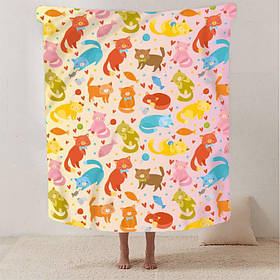 Плед 3D Пухнаста компанія 13494 160х200 см yL.