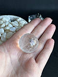 Сфера гірський кришталь натуральний сфера куля шар з гірського кришталю 28 мм., фото 6