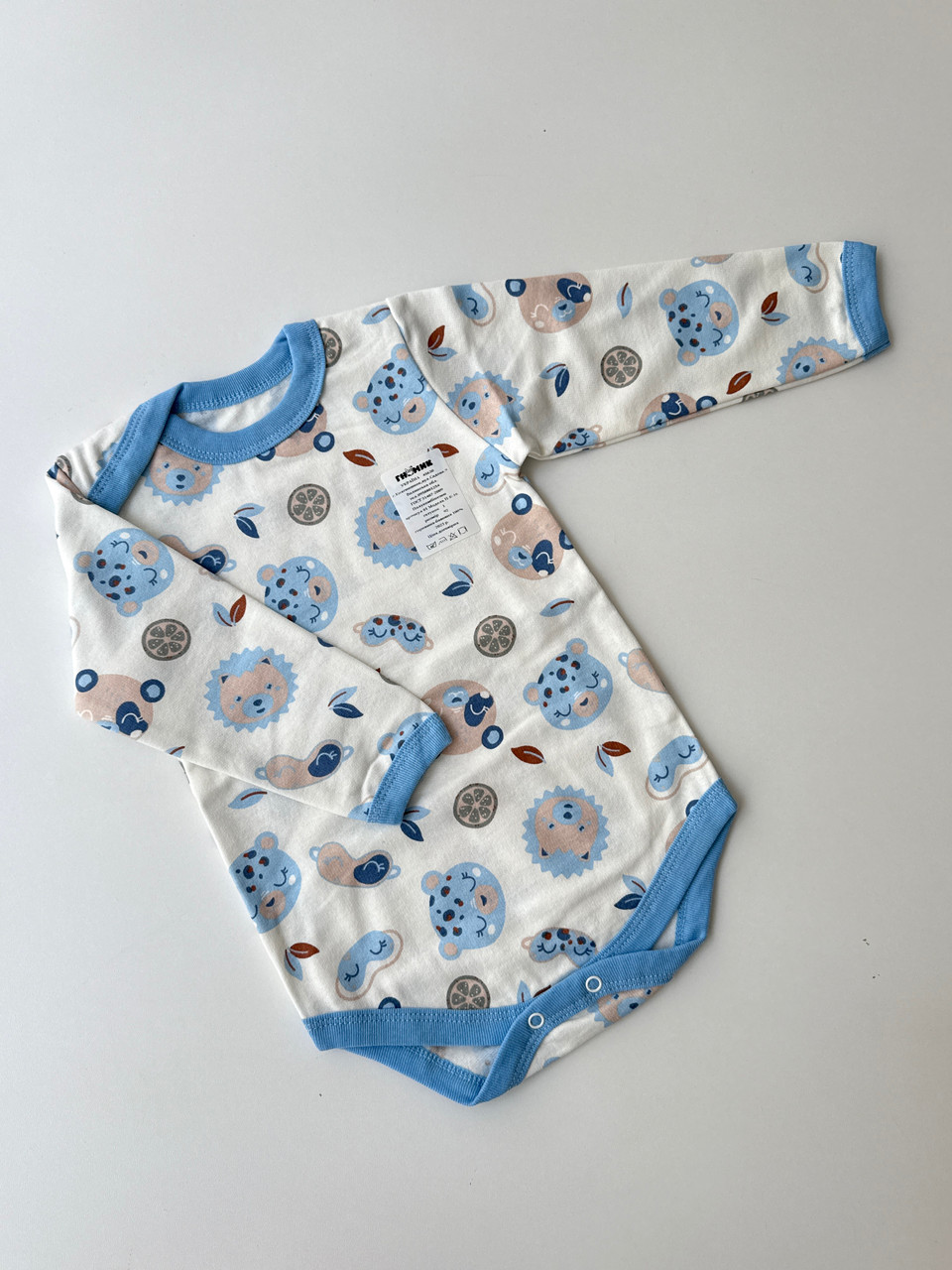 Напівкомбінезон-боді з начосом 92р, фото 1