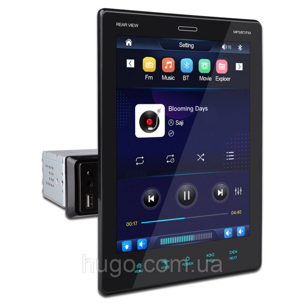 Сенсорна автомагнітола Android, 9,5", Bluetooth, 9512A / Магнітола в машину / Автомобільна магнітола, фото 1