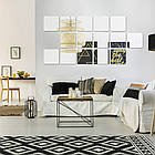 1шт Дзеркальні наклейки на стіну 15x15 см, Квадрат / Дзеркальний декор / Акрилове дзеркало / Дзеркальна мозайка, фото 2