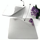 1шт Дзеркальні наклейки на стіну 15x15 см, Квадрат / Дзеркальний декор / Акрилове дзеркало / Дзеркальна мозайка, фото 3